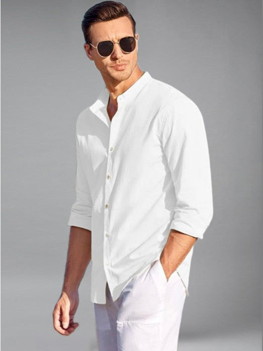 Men Smart Slim Fit Casual Shirt