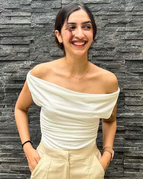 The Serene Draped Corset Top